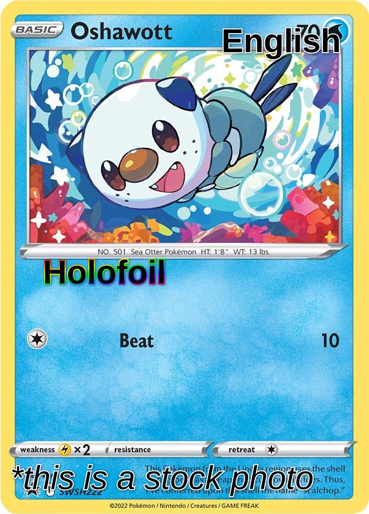 Oshawott - SWSH222