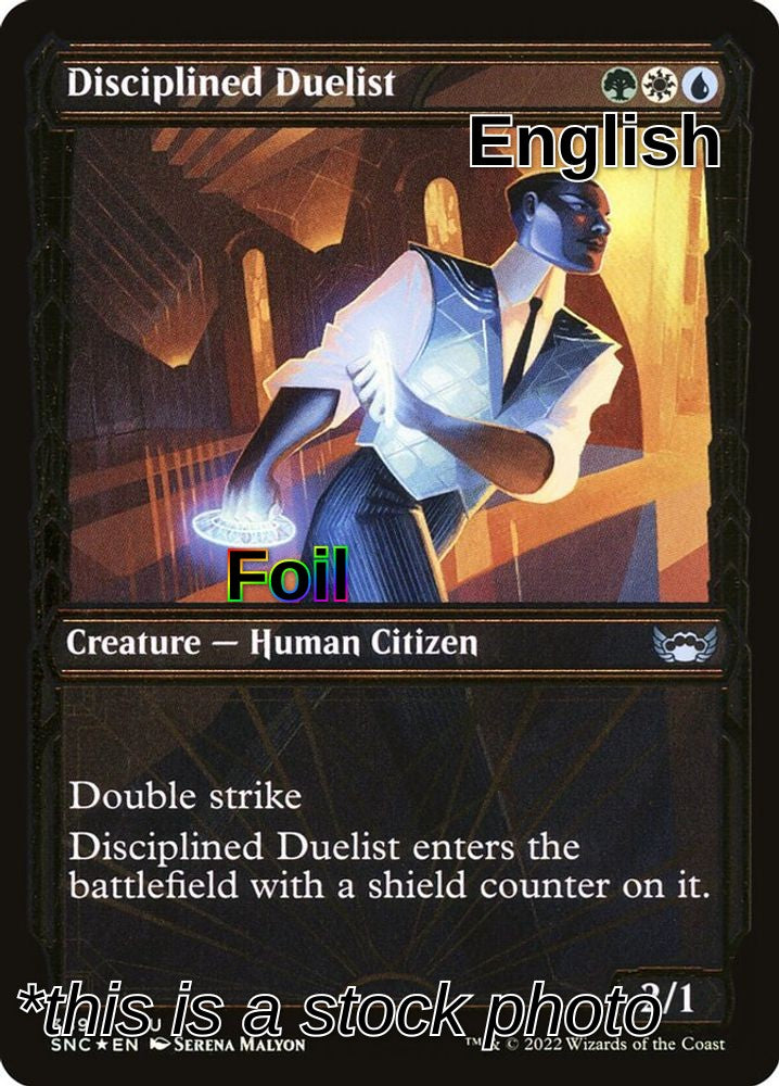 Disciplined Duelist (Gilded Foil)
