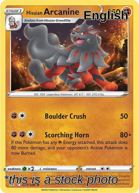 Hisuian Arcanine