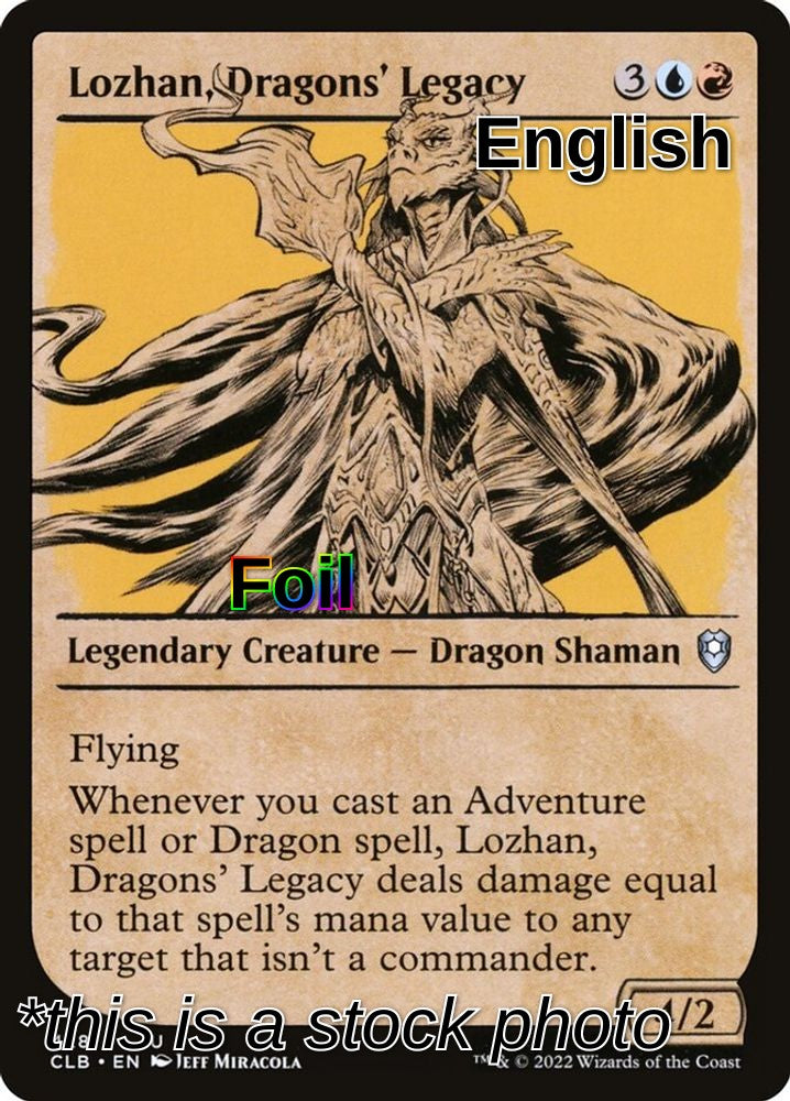 Lozhan, Dragons' Legacy (Showcase)