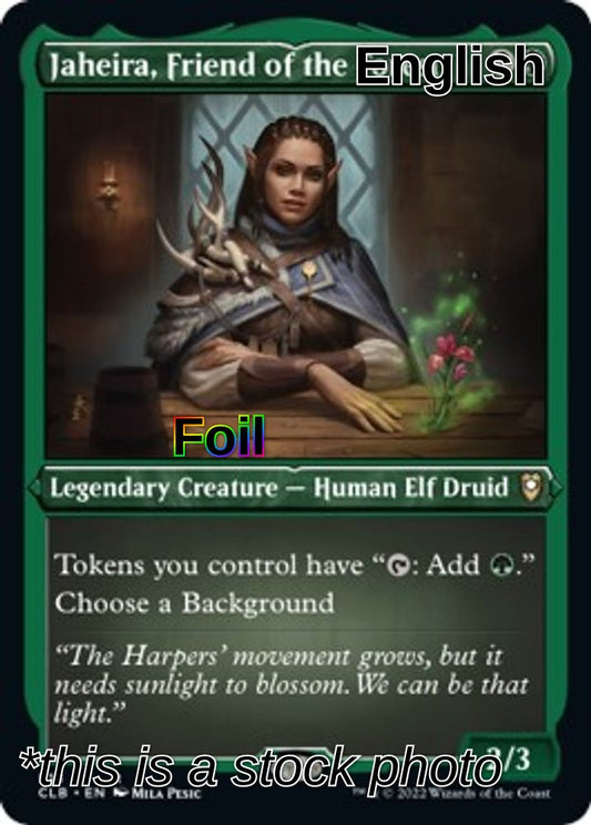 Jaheira, Friend of the Forest (Foil Etched)