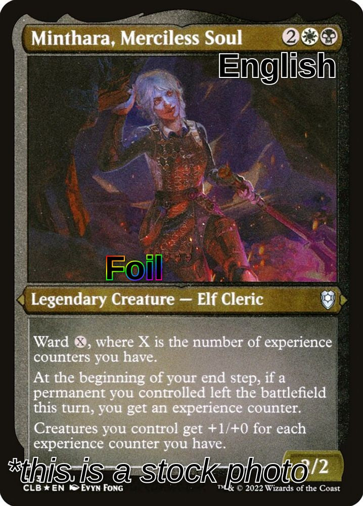 Minthara, Merciless Soul (Foil Etched)