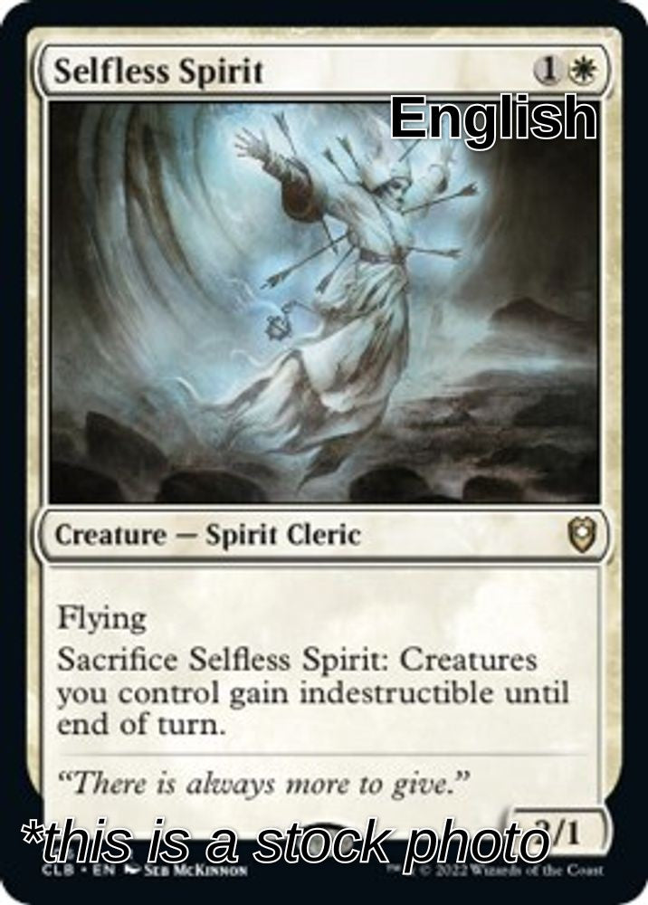 Selfless Spirit