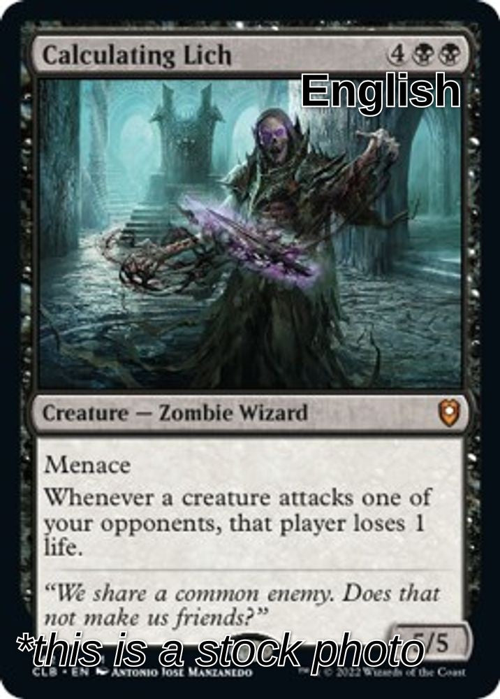 Calculating Lich
