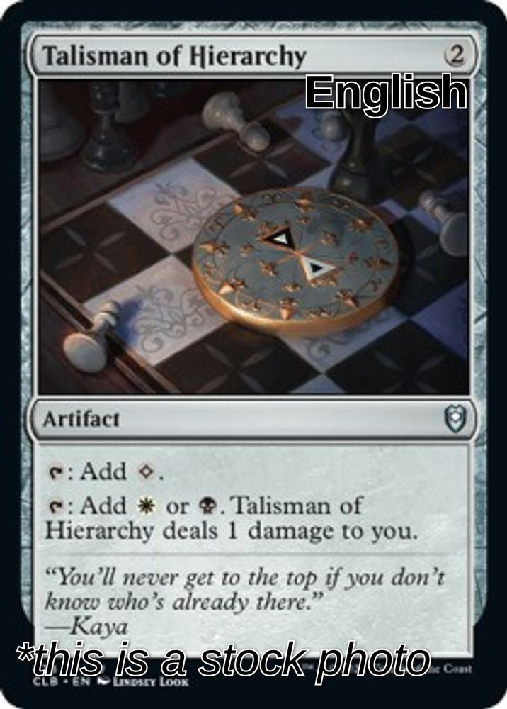 Talisman of Hierarchy