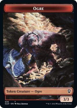 Boar // Ogre Double-Sided Token (Back)