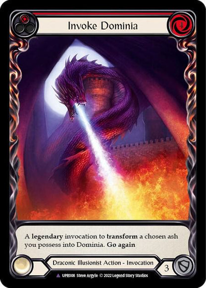 Invoke Dominia // Dominia (Marvel) (Back)