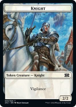 Boar // Knight Double-Sided Token (Back)