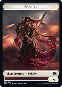 Elemental // Soldier Double-Sided Token (Back)