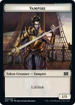 Elemental // Vampire Double-Sided Token (Back)