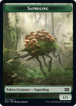 Saproling // Eldrazi Scion Double-Sided Token