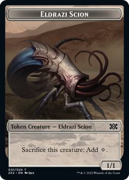 Saproling // Eldrazi Scion Double-Sided Token (Back)