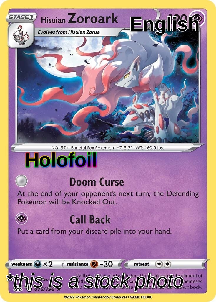 Hisuian Zoroark