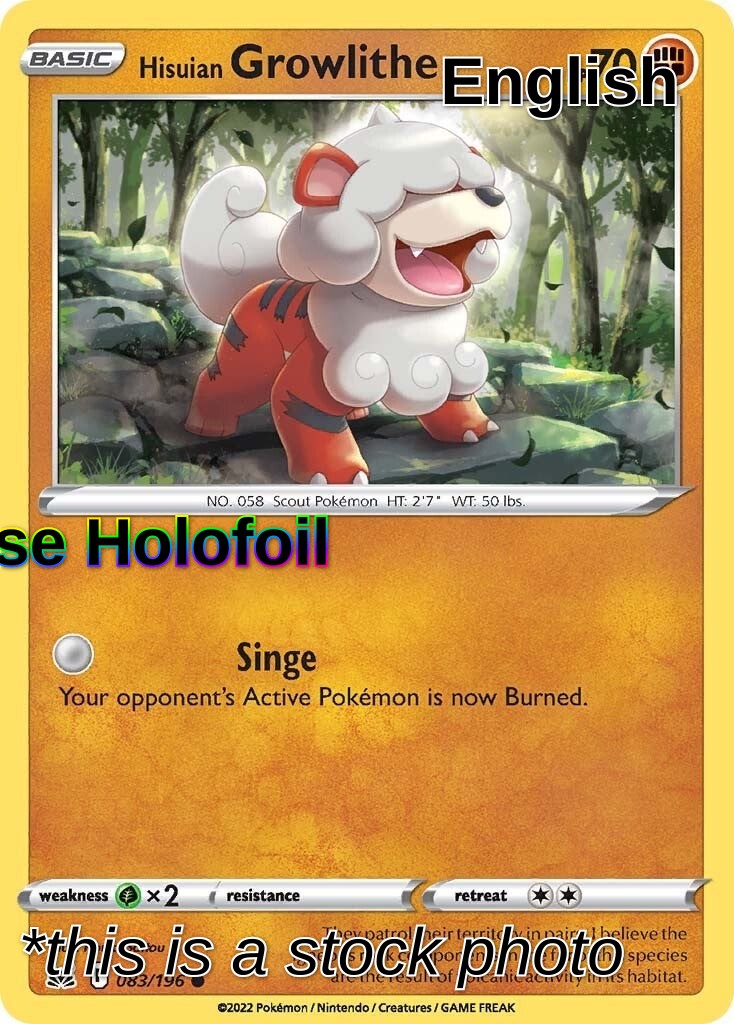 Hisuian Growlithe