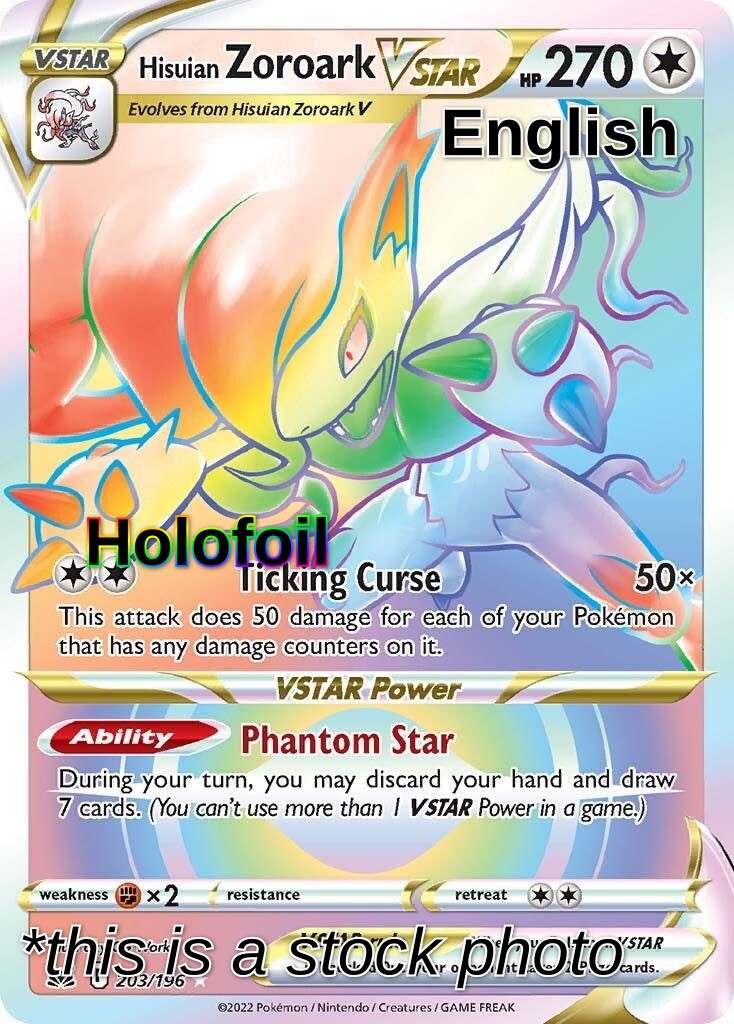 Hisuian Zoroark VSTAR (Secret)