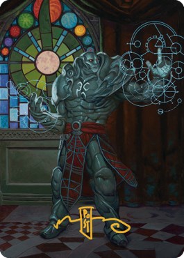 Karn, Living Legacy Art Card (2/81) (Gold-Stamped Signature)