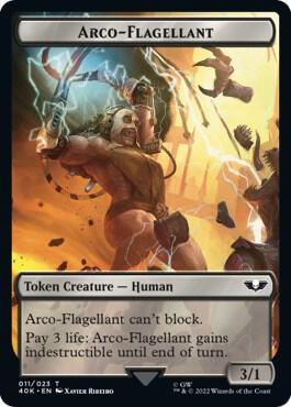 Soldier (004) // Arco-Flagellant Double-Sided Token (Back)