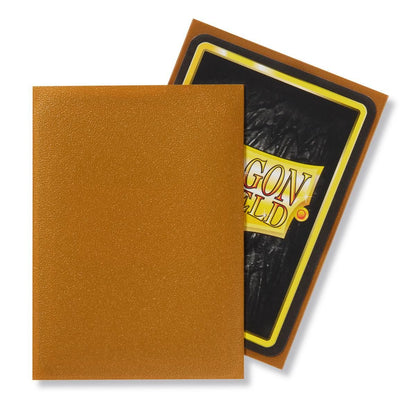 Dragon Shield: Bustine Standard 100pz - Oro (Opaco)