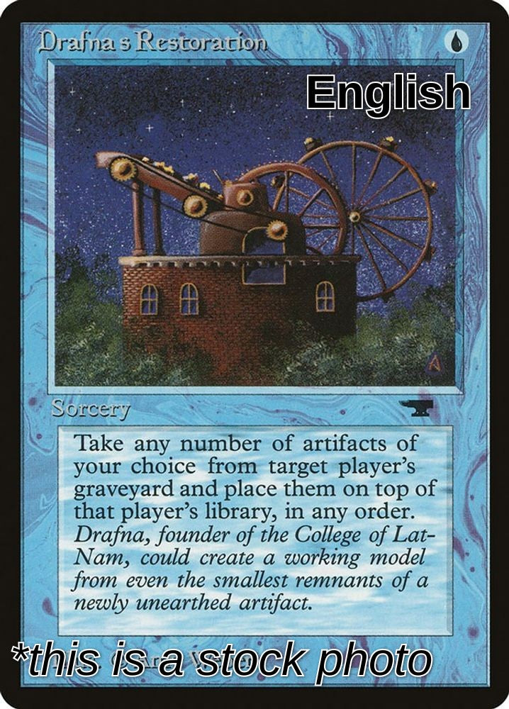 Drafna's Restoration