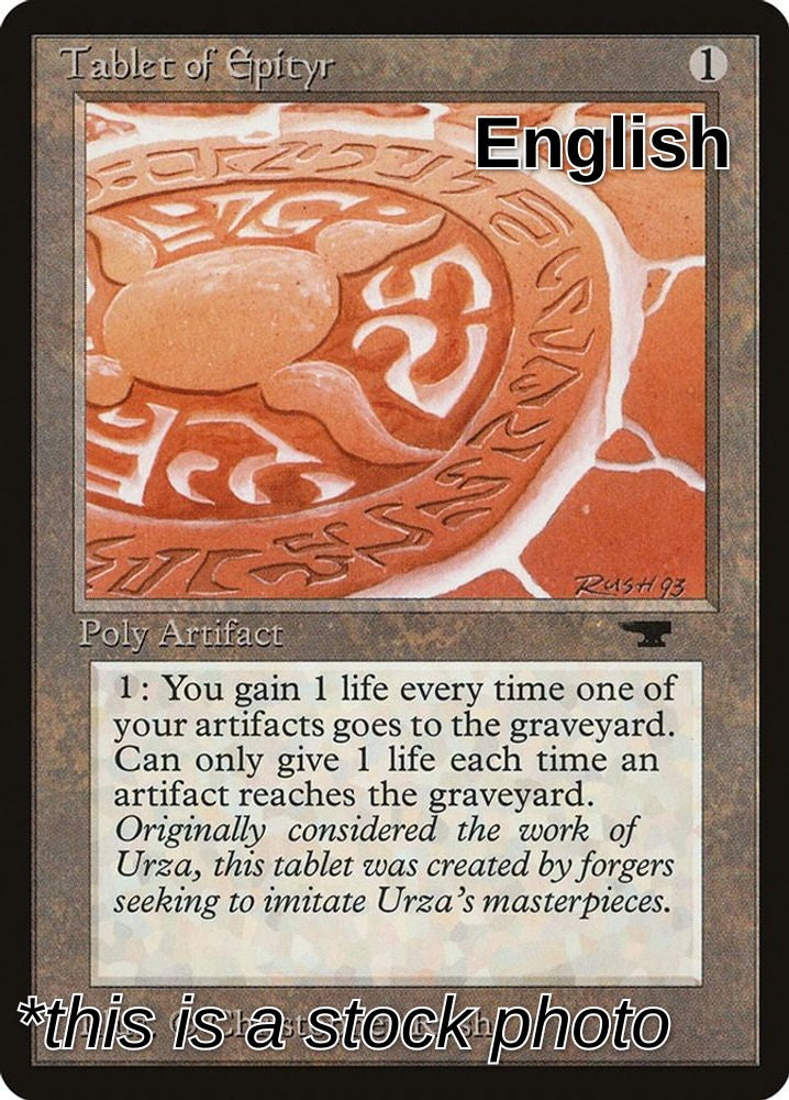 Tablet of Epityr
