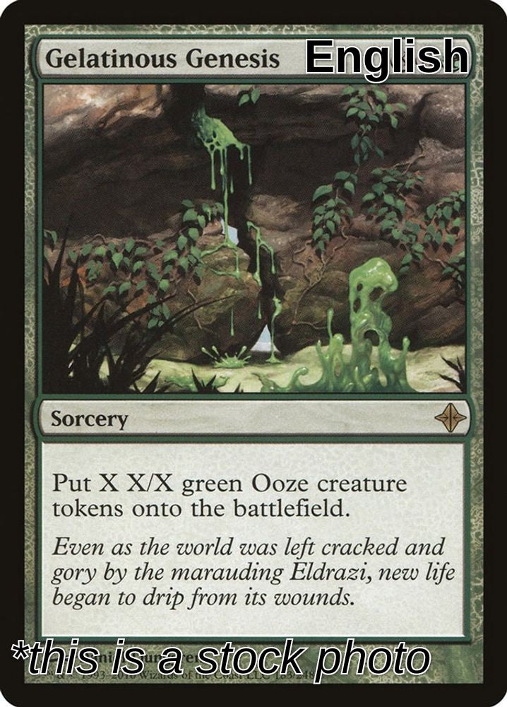 Gelatinous Genesis