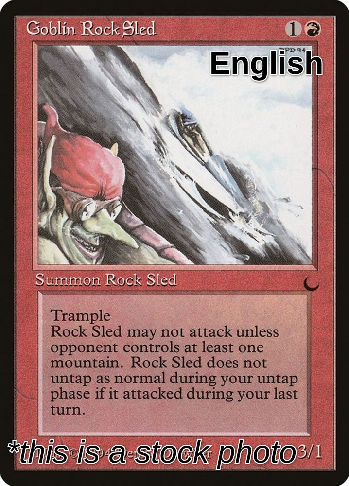 Goblin Rock Sled