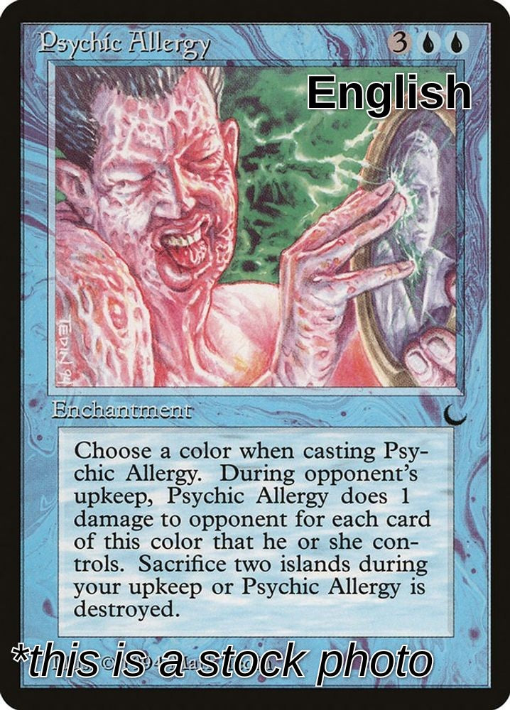 Psychic Allergy