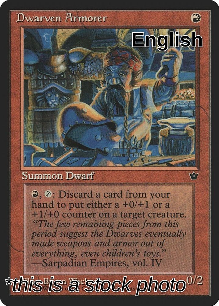 Dwarven Armorer