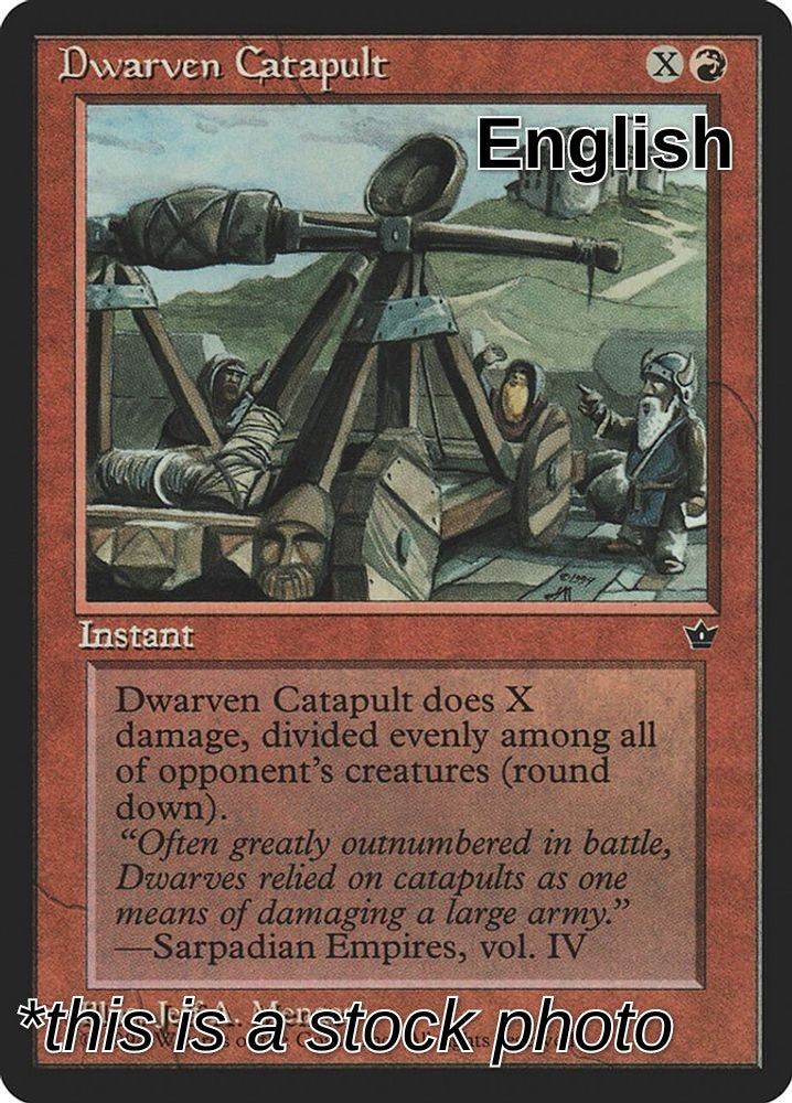 Dwarven Catapult