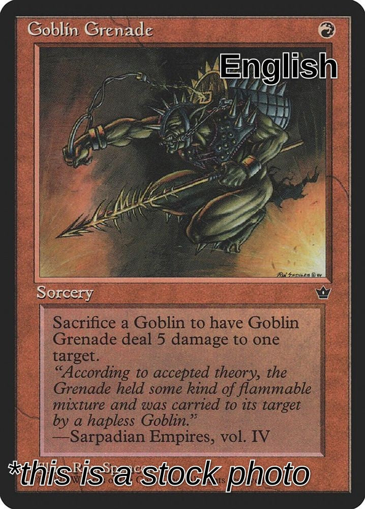 Goblin Grenade (Spencer)