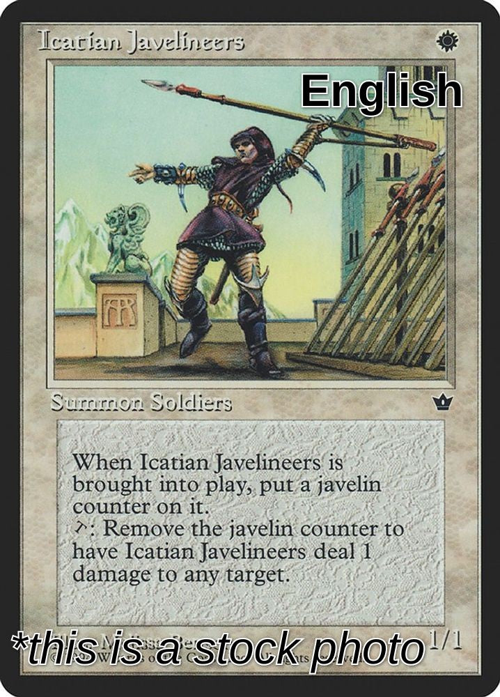 Icatian Javelineers (Benson)