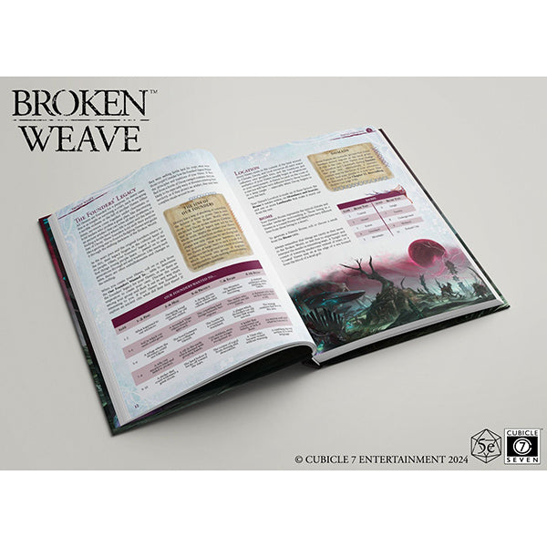 Broken Weave - Core Rulebook (5E) - Roleplaying Game
