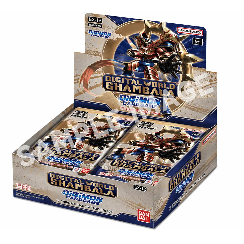 (Preorder) Digital World Shambala Booster Box [EX-12]
