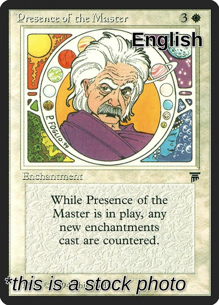 Presence of the Master