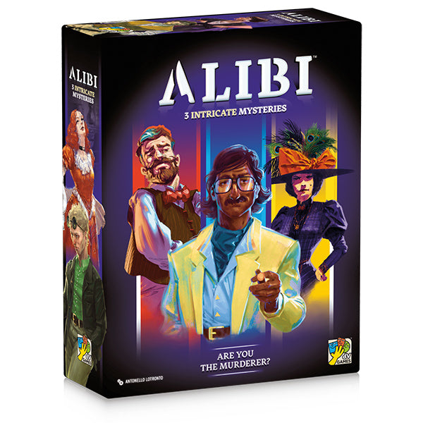Alibi: 3 Intricate Mysteries - Board Game