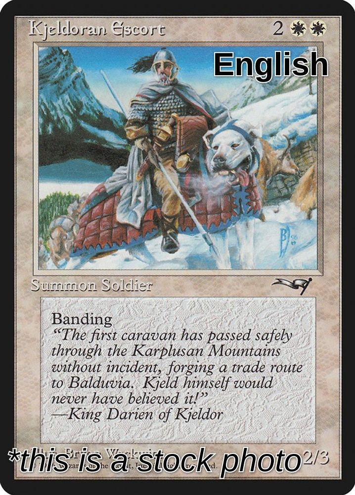 Kjeldoran Escort