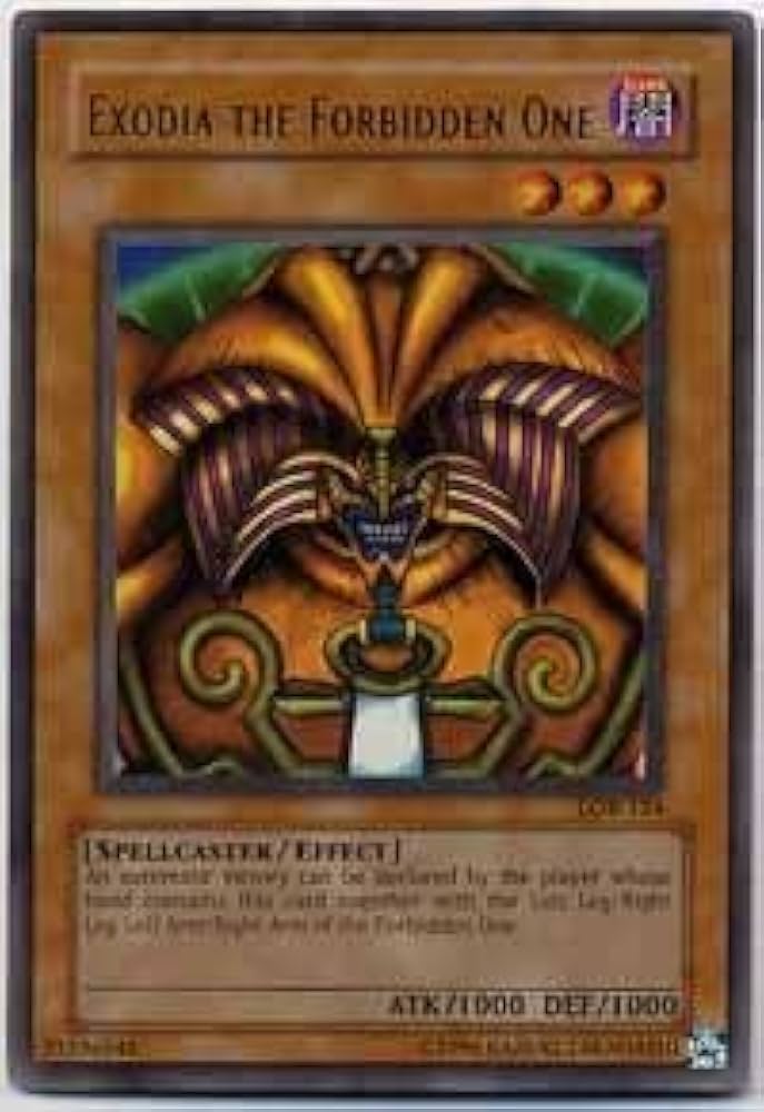 Exodia the Forbidden One [LOB - LOB-124] - The Legend of Blue Eyes White Dragon
