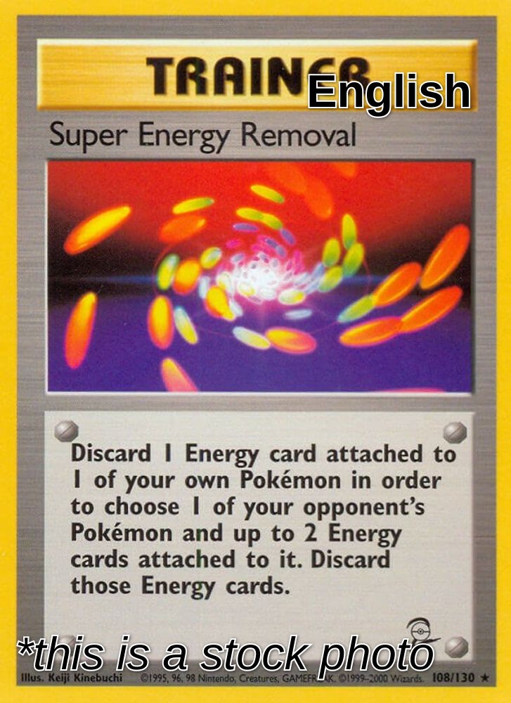 Super Energy Removal