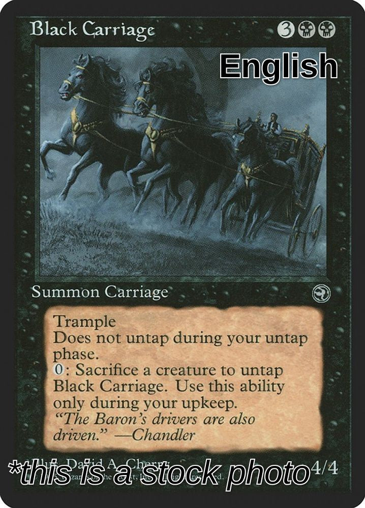 Black Carriage
