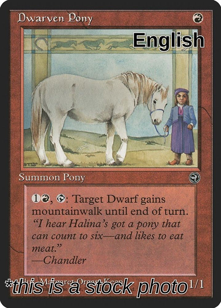 Dwarven Pony