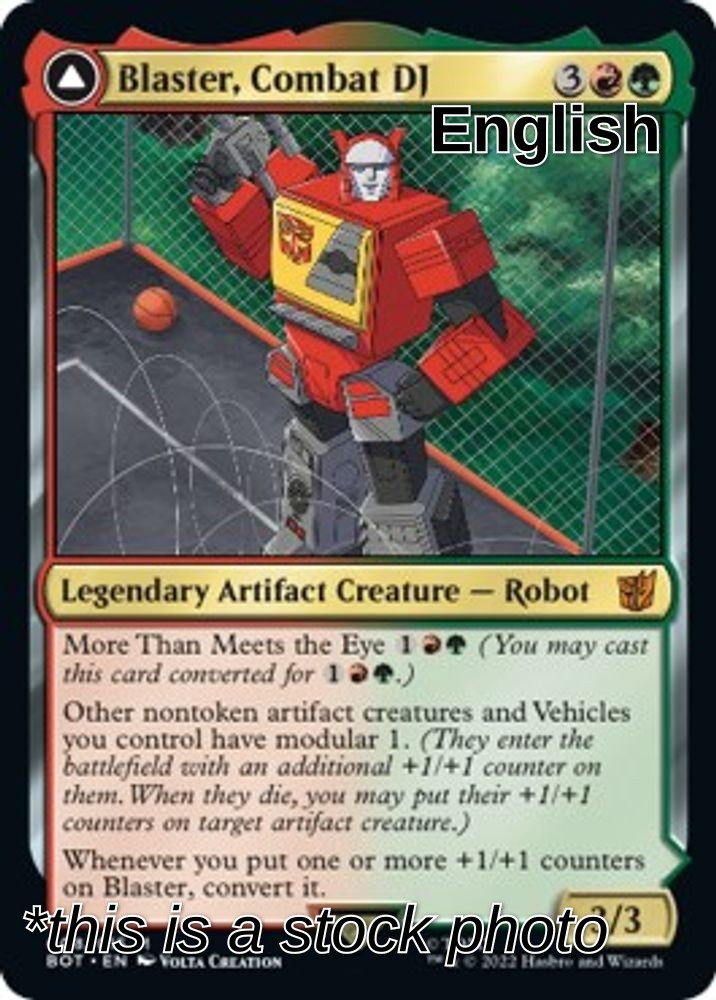 Blaster, Combat DJ