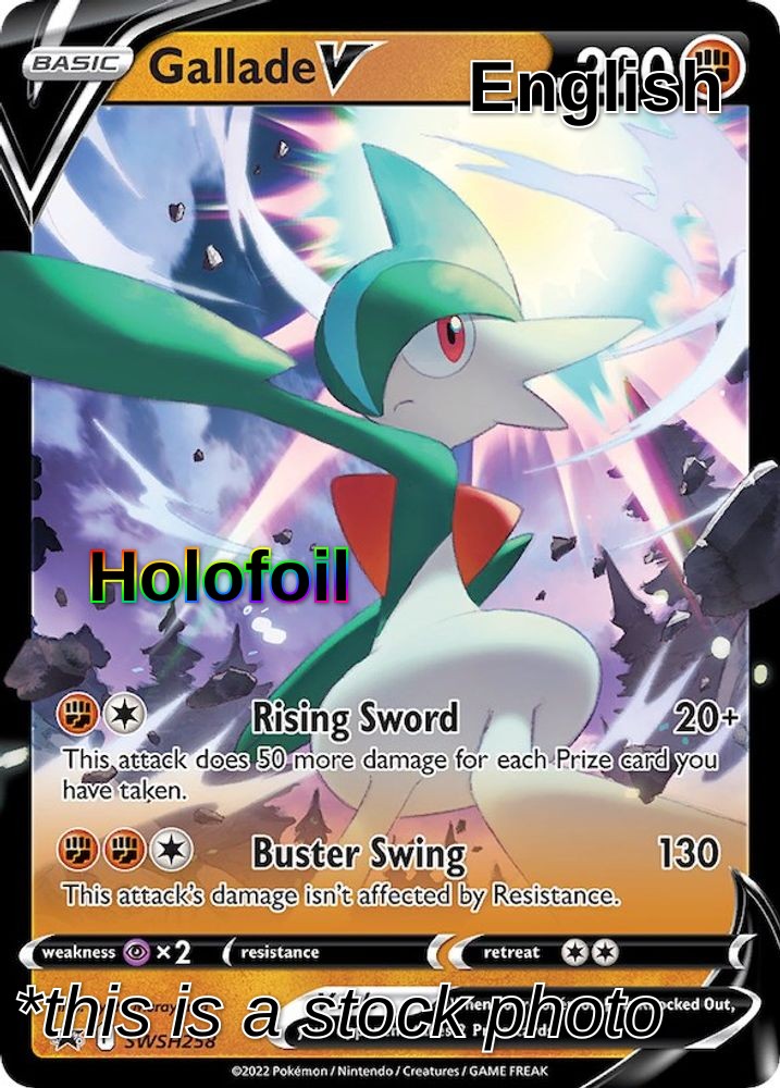 Gallade V - SWSH258