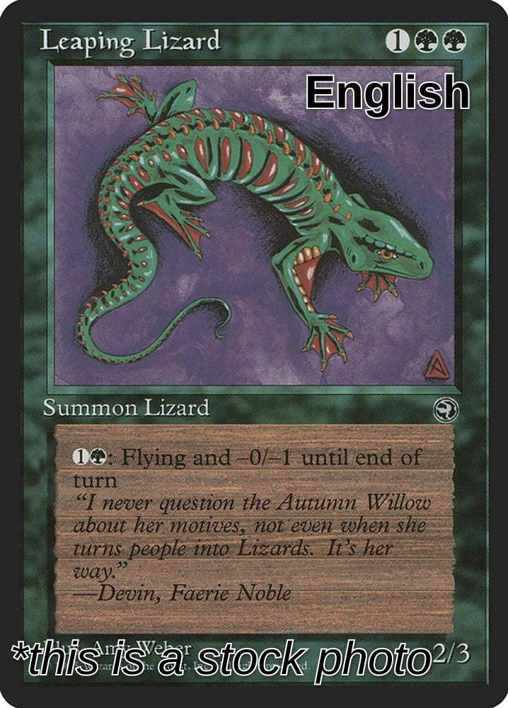 Leaping Lizard