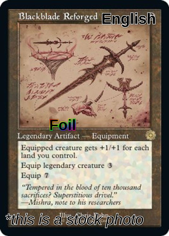 Blackblade Reforged (Schematic)