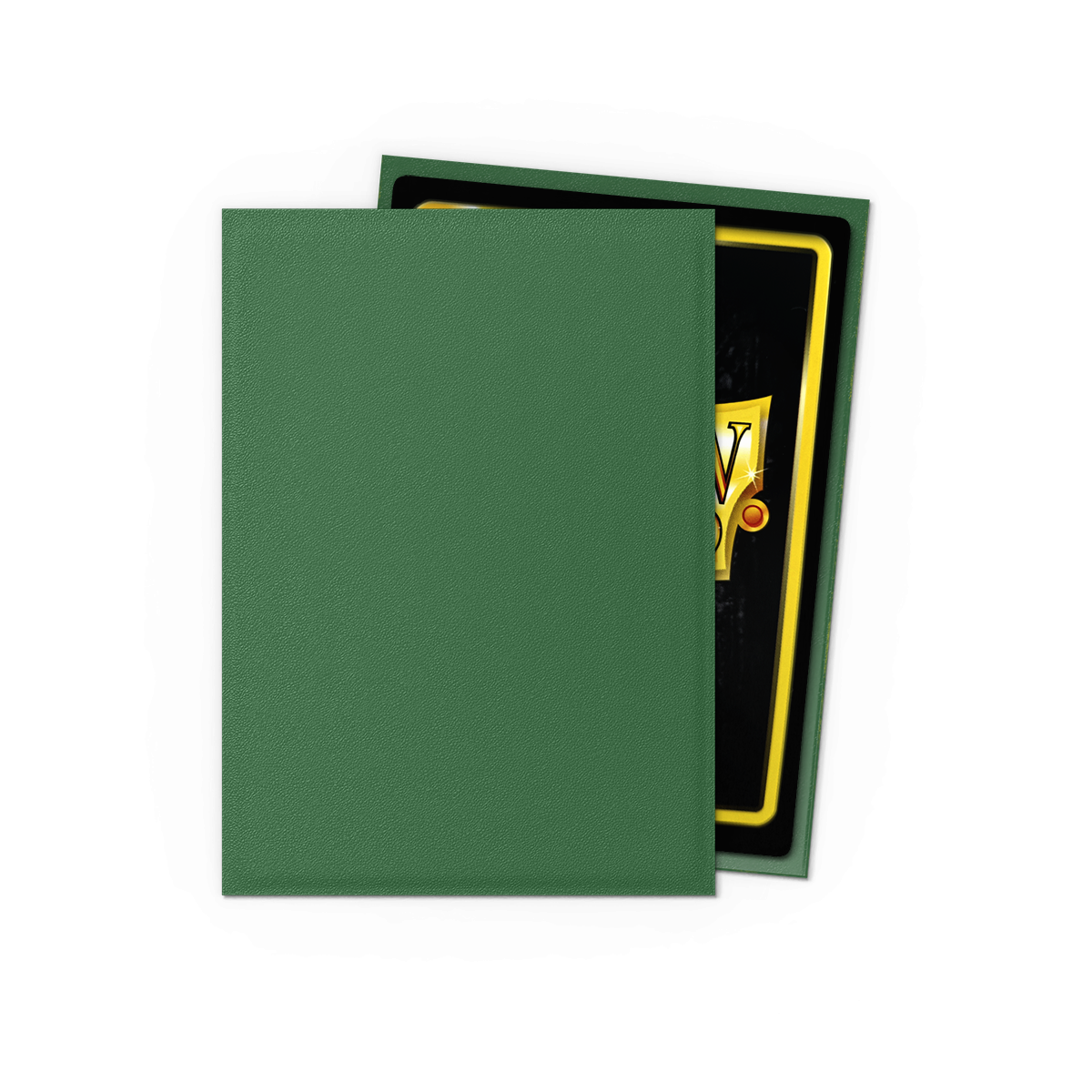 Dragon Shield Non-Glare Matte Forest Green Sleeves (100-Pack)
