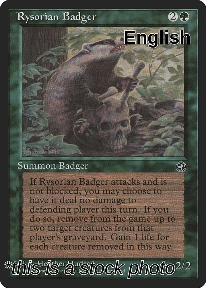 Rysorian Badger