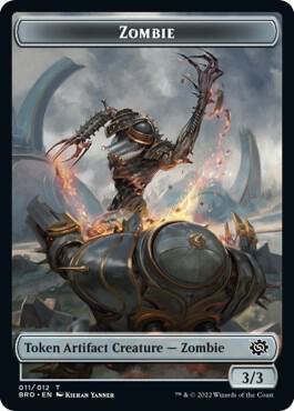 Powerstone // Zombie Double-Sided Token (Back)