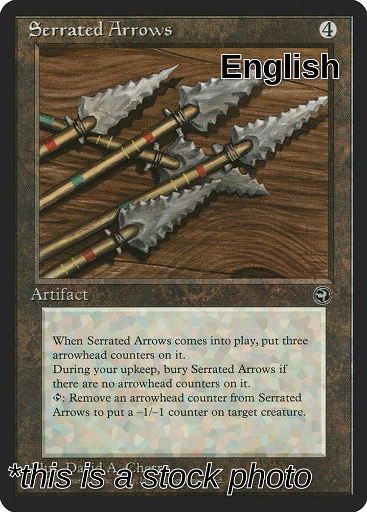 Serrated Arrows