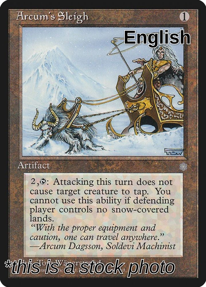 Arcum's Sleigh