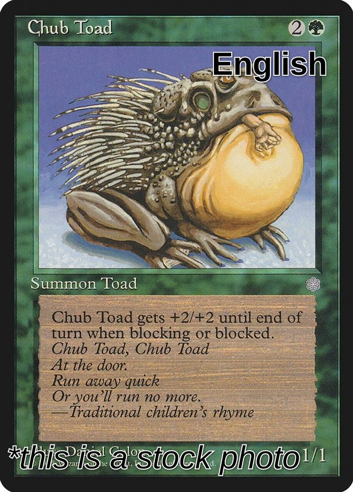 Chub Toad